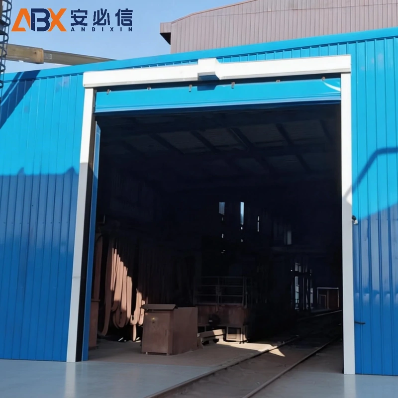 孝感市软帘堆积门